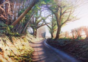 Heading up to Old Winchester Hill